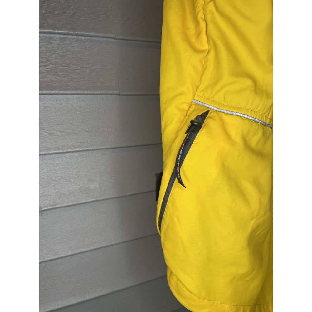 Karrimor LARGE bike vest, PERTEX convertible jacket MISSING SLEEVES yellow - Picture 15 of 16
